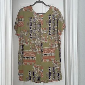 Caramela Aztec Dress